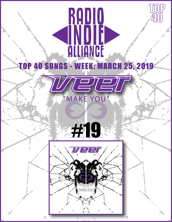 Veer '19 03 25 radio indie alliance' Charts Image