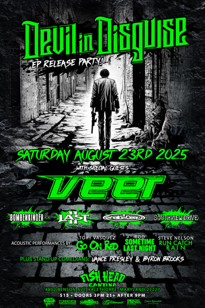 Supporting Devil in Disguise Augist 2025 CD Release